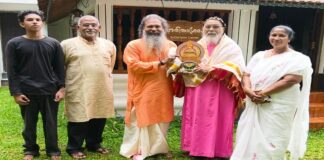 ക്ലിമ്മീസ് തിരുമേനിയെ ‘ഹരിതാശ്രമം’ മണ്ണുമര്യാദ ഗുരുകുലം ആദരിച്ചു
