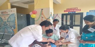 കോന്നി ഗ്രാമ പഞ്ചായത്തിൽ അഞ്ച് വയസ്സിന് താഴെ പ്രായമുള്ള കുട്ടികൾക്ക് പോളിയോ തുള്ളി മരുന്ന് നൽകി