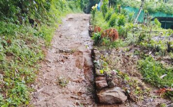 നാട്ടുകാരെ ദുരിതത്തിലാഴ്ത്തി സ്വകാര്യ വ്യക്തി റോഡ് കല്ലുകെട്ടി അടച്ചു; പ്രതിഷേധവുമായി ജനങ്ങൾ