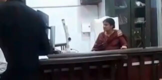‘ഞാനാണ് ജഡ്ജി’ ; കോടതിയില് അതിക്രമിച്ച് കയറി യുവതി