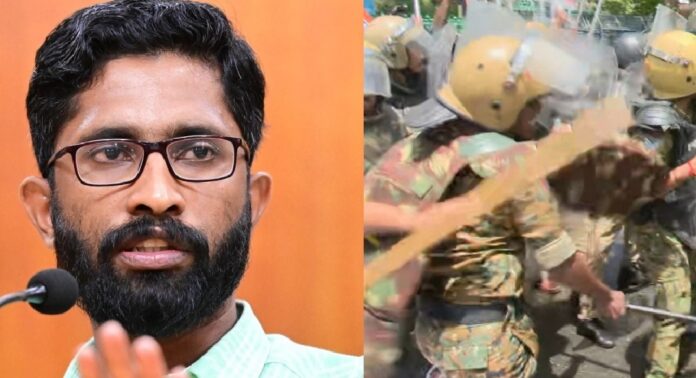 സെക്രട്ടേറിയറ്റ് മാര്ച്ച് :’വിദ്യാർത്ഥി സമരത്തെ പോലീസിനെ ഉപയോഗിച്ച് അടിച്ചമർത്തുന്നു’ ; ആദര്ശ് എം സജി സെക്രട്ടേറിയറ്റ് മാര്ച്ച് :’വിദ്യാർത്ഥി സമരത്തെ പോലീസിനെ ഉപയോഗിച്ച് അടിച്ചമർത്തുന്നു’ ; ആദര്ശ് എം സജി