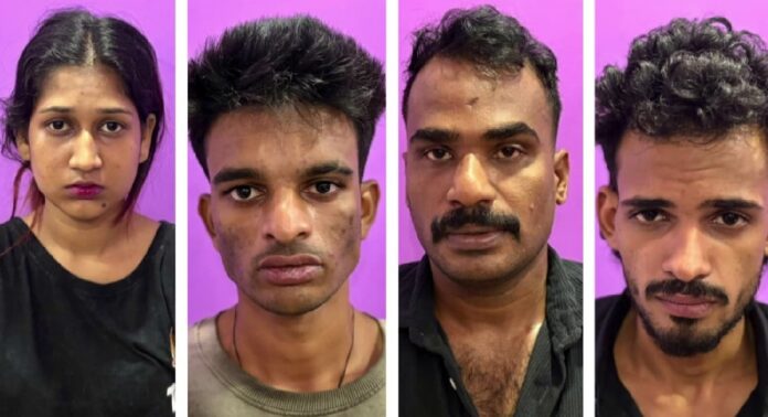 ‘ഓപ്പറേഷൻ തൂഫാൻ’ ; മലപ്പുറം അരീക്കോട് 14.120 ഗ്രാം എംഡിഎംഎയുമായി കോളേജ് വിദ്യാർത്ഥിയടക്കം നാല് പേർ പിടിയിൽ ‘ഓപ്പറേഷൻ തൂഫാൻ’ ; മലപ്പുറം അരീക്കോട് 14.120 ഗ്രാം എംഡിഎംഎയുമായി കോളേജ് വിദ്യാർത്ഥിയടക്കം നാല് പേർ പിടിയിൽ