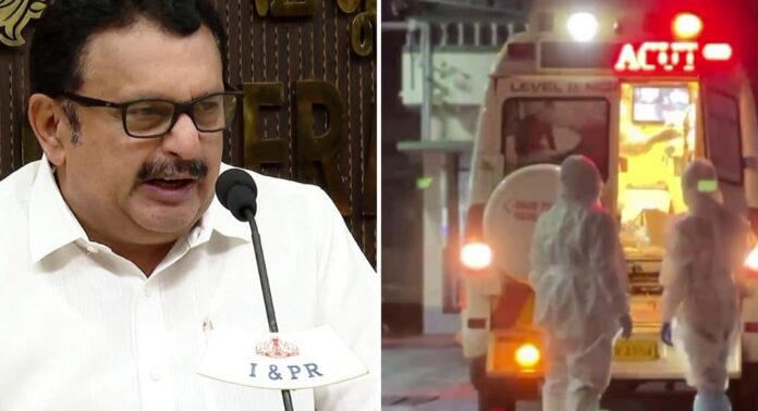 നിപ രോഗി വെന്റിലേറ്ററിൽ , റെംഡിവിർ ഡോസ് നൽകി നിപ രോഗി വെന്റിലേറ്ററിൽ , റെംഡിവിർ ഡോസ് നൽകി