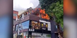 അടുക്കളയിലെ ഗ്യാസ് സിലിണ്ടർ പൊട്ടിത്തെറിച്ച് പബ്ബിൽ തീപിടുത്തം; 2 ജീവനക്കാർ മരിച്ചു, 5 പേർക്ക് പരിക്കേറ്റു