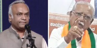 പ്രിയങ്ക് ഖാർഗെയ്ക്കെതിരെ ജാതി അധിക്ഷേപവുമായി ബിജെപി എംപി