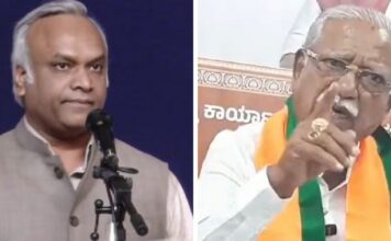 പ്രിയങ്ക് ഖാർഗെയ്ക്കെതിരെ ജാതി അധിക്ഷേപവുമായി ബിജെപി എംപി