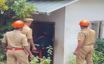 വീടിനുള്ളിൽ ഗ്യാസ് സിലിണ്ടർ തുറന്നുവിട്ട് യുവാവിന്റെ പരാക്രമം