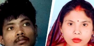 കുടുംബവഴക്കിനെത്തുടർന്ന് ഭാര്യയെ ശ്വാസം മുട്ടിച്ച് കൊലപ്പെടുത്തി മൃതദേഹം യുവാവ് മാവിൽ കെട്ടിത്തൂക്കി