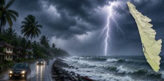 കേരളത്തിൽ ഇന്നും നാളെയും ഇടിമിന്നലോടു കൂടിയ മഴയ്ക്ക് സാധ്യത