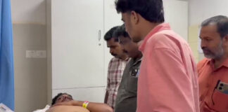 ഡിവൈഎഫ്ഐ നേതാവിനെ സ്വകാര്യ ബസിടിച്ചു കൊലപ്പെടുത്താൻ ശ്രമിച്ചതായി പരാതി