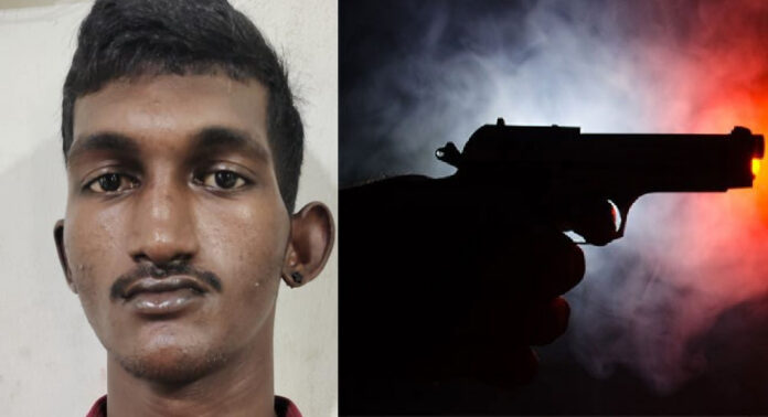 മോഷ്ടിച്ച എയർഗണ്ണുമായി ഭീകരാന്തരീക്ഷം സൃഷ്ടിച്ച കേസിൽ മൂന്നാം പ്രതിയും അറസ്റ്റിൽ മോഷ്ടിച്ച എയർഗണ്ണുമായി ഭീകരാന്തരീക്ഷം സൃഷ്ടിച്ച കേസിൽ മൂന്നാം പ്രതിയും അറസ്റ്റിൽ