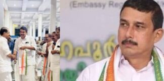 ബെന്നി തോമസിന് പകരം ചന്ദ്രന് തില്ലങ്കേരി ; മന്ത്രി സണ്ണി ജോസഫിന്റെ സ്പെഷ്യല് പ്രൈവറ്റ് സെക്രട്ടറിയാകും