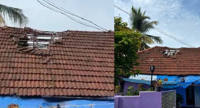 വിമാനം താഴ്ന്ന് പറന്നു ; നെടുമ്പാശ്ശേരിയില് വീടിന്റെ മേല്ക്കൂര തകര്ന്നു , ഒരാള്ക്ക് പരിക്ക് വിമാനം താഴ്ന്ന് പറന്നു ; നെടുമ്പാശ്ശേരിയില് വീടിന്റെ മേല്ക്കൂര തകര്ന്നു , ഒരാള്ക്ക് പരിക്ക്