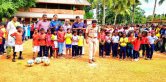 ലോകകപ്പ് ഫുട്ബോൾ ആവേശത്തെ ലഹരിവിരുദ്ധ പോരാട്ടത്തിനുള്ള ഊർജ്ജമാക്കി ആറന്മുള ഗവണ്മെന്റ് വി.എച്ച്.എസ് സ്കൂള്