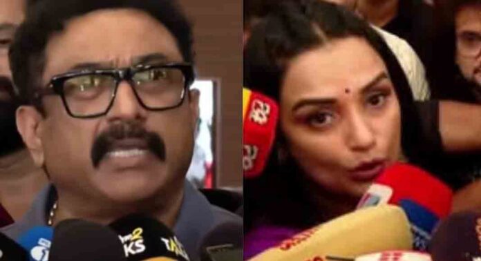 ശ്വേതാമേനോന്റെ രാജിക്ക് കാരണം ബാബുരാജ് നടത്തിയ വ്യക്തിയധിക്ഷേപം ശ്വേതാമേനോന്റെ രാജിക്ക് കാരണം ബാബുരാജ് നടത്തിയ വ്യക്തിയധിക്ഷേപം