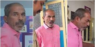 തെന്മല അഭയ കേന്ദ്രത്തിൽ വായോധികമാർ പീഡിപ്പിക്കപ്പെട്ട സംഭവത്തിൽ ദൃശ്യം പകർത്തിയ മാധ്യമങ്ങൾക്ക് നേരെ തുപ്പി പ്രതി ബ്രഹ്മദാസ്