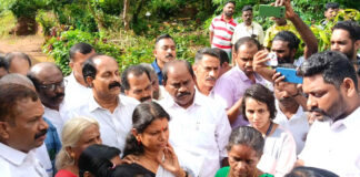 മന്ത്രി ബിന്ദുകൃഷ്ണ ഗവിയിൽ കൊല്ലപ്പെട്ട മേനകയുടെ കുടുംബാംഗങ്ങളെ സന്ദർശിച്ചു