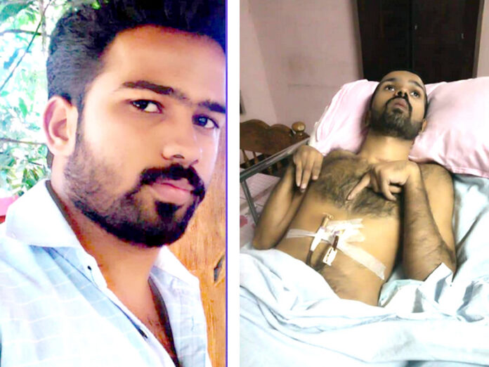 എൻജിനീയറിങ് മൂന്നാം വർഷ വിദ്യാർത്ഥിയായിരിക്കെ കോളേജില് വെച്ച് വൈദ്യുതാഘാതമേറ്റു ; ശരീരം തളർന്നുപോയ അനന്തു എന്ന യുവാവ് ജീവിതത്തിലേക്ക് മടങ്ങിവരാൻ സഹായം തേടുന്നു എൻജിനീയറിങ് മൂന്നാം വർഷ വിദ്യാർത്ഥിയായിരിക്കെ കോളേജില് വെച്ച് വൈദ്യുതാഘാതമേറ്റു ; ശരീരം തളർന്നുപോയ അനന്തു എന്ന യുവാവ് ജീവിതത്തിലേക്ക് മടങ്ങിവരാൻ സഹായം തേടുന്നു