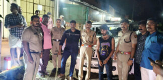 മല്ലപ്പള്ളിയില് നിന്നും 3.763 കിലോഗ്രാം കഞ്ചാവുമായി പശ്ചിമ ബംഗാള് സ്വദേശിയെ പിടികൂടി