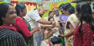 കൊറ്റനാട് പഞ്ചായത്തുതല പൾസ് പോളിയോ ഇമ്മ്യൂണൈസേഷൻ നടന്നു