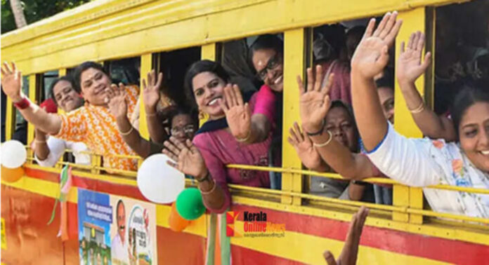 കെ.എസ്.ആർ.റ്റി.സി ബസിൽ സ്ത്രീകൾക്കുള്ള സൗജന്യ യാത്ര സർക്കാർ പുന പരിശോധിക്കണം ; കെ.കെ സുരേന്ദ്രൻ കെ.എസ്.ആർ.റ്റി.സി ബസിൽ സ്ത്രീകൾക്കുള്ള സൗജന്യ യാത്ര സർക്കാർ പുന പരിശോധിക്കണം ; കെ.കെ സുരേന്ദ്രൻ