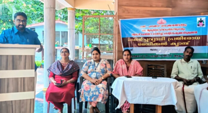 പകർച്ചവ്യാധി പ്രതിരോധ മെഡിക്കൽ ക്യാമ്പും ബോധവൽക്കരണ സെമിനാറും നടത്തി പകർച്ചവ്യാധി പ്രതിരോധ മെഡിക്കൽ ക്യാമ്പും ബോധവൽക്കരണ സെമിനാറും നടത്തി