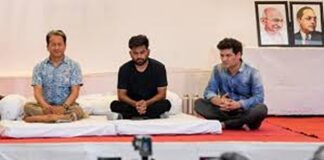 ധർമ്മേന്ദ്ര പ്രധാന്റെ രാജി ; അനിശ്ചിതകാല നിരാഹാര സമരം തുടങ്ങി സോനം വാങ്ചുക്ക്