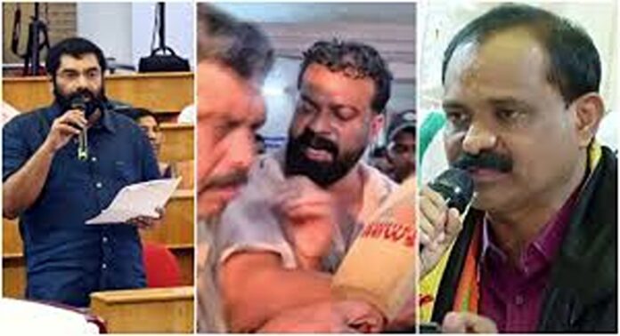 കാപ്പാ കേസിൽ ജയിലിലായ ബി ജെ പി കൗൺസിലർ ആർ സുഗതനെതിരെ എൽ ഡി എഫ് കാപ്പാ കേസിൽ ജയിലിലായ ബി ജെ പി കൗൺസിലർ ആർ സുഗതനെതിരെ എൽ ഡി എഫ്