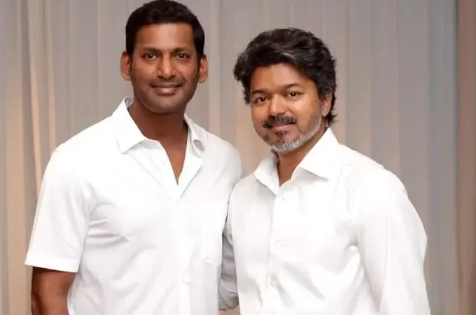 “പദവികൾ മാറിയാലും വിജയ് എനിക്ക് ഡാർലിങ് തന്നെ”; മുഖ്യമന്ത്രിയെ നേരിൽക്കണ്ട് ആശംസകളുമായി വിശാൽ “പദവികൾ മാറിയാലും വിജയ് എനിക്ക് ഡാർലിങ് തന്നെ”; മുഖ്യമന്ത്രിയെ നേരിൽക്കണ്ട് ആശംസകളുമായി വിശാൽ
