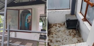 തോട്ടമൺ സെന്റ് തോമസ് ഓർത്തഡോക്സ് പള്ളി കുരിശടിയിൽ മോഷണം : ഫുട്ബോൾ ലോകകപ്പ് ലഹരിയും വൈദ്യുതി മുടക്കവും കള്ളന്മാർക്ക് തുണയായി