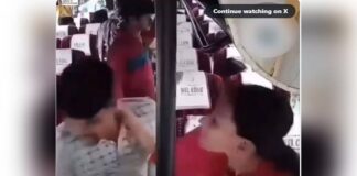 ബസിനുള്ളിൽ വെച്ച് യുവതികൾക്ക് നേരെ നഗ്നതാപ്രദർശനം നടത്തിയ പൂവാലനെ നേരിട്ട് യുവതി