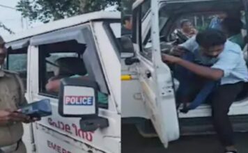 പോലീസ് ജീപ്പിൽ മദ്യപിച്ച് ഡ്രൈവിങ് ; പത്തനംതിട്ടയിൽ ഡാൻസാഫ് ഉദ്യോഗസ്ഥരെ നാട്ടുകാർ തടഞ്ഞു