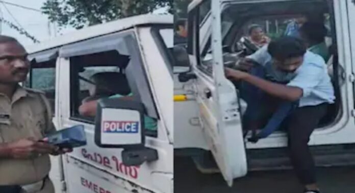 പോലീസ് ജീപ്പിൽ മദ്യപിച്ച് ഡ്രൈവിങ് ; പത്തനംതിട്ടയിൽ ഡാൻസാഫ് ഉദ്യോഗസ്ഥരെ നാട്ടുകാർ തടഞ്ഞു പോലീസ് ജീപ്പിൽ മദ്യപിച്ച് ഡ്രൈവിങ് ; പത്തനംതിട്ടയിൽ ഡാൻസാഫ് ഉദ്യോഗസ്ഥരെ നാട്ടുകാർ തടഞ്ഞു