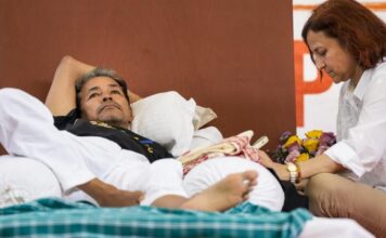 പ്രധാനമന്ത്രിയുടെ വസതിക്ക് മുന്നിൽ കോണ്ഗ്രസ് നടത്തിയ പ്രതിഷേധത്തിനെതിരെ സോനം വാങ്ചുകിൻ്റെ ഭാര്യ