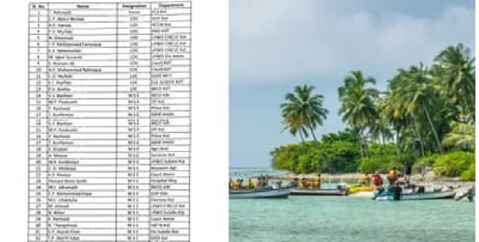 ലക്ഷദ്വീപിൽ നിർബന്ധിത വിരമിപ്പിക്കൽ ; 47 സർക്കാർ ജീവനക്കാരെ പിരിച്ചുവിട്ടു ലക്ഷദ്വീപിൽ നിർബന്ധിത വിരമിപ്പിക്കൽ ; 47 സർക്കാർ ജീവനക്കാരെ പിരിച്ചുവിട്ടു