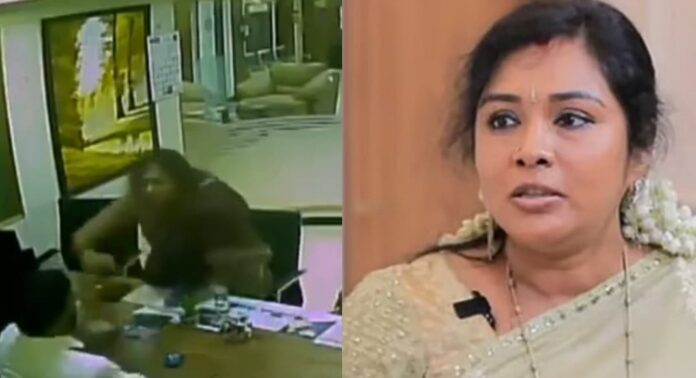 കരുണാനിധിയുടെ പേരമകളെ അറസ്റ്റ് ചെയ്ത് ചെന്നൈ പോലീസ് കരുണാനിധിയുടെ പേരമകളെ അറസ്റ്റ് ചെയ്ത് ചെന്നൈ പോലീസ്