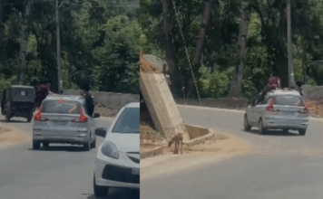 മൂന്നാറിൽ വീണ്ടും വിനോദസഞ്ചാരികളുടെ അപകടയാത്ര