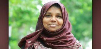 സ്കൂട്ടർ നിയന്ത്രണം വിട്ട് പോസ്റ്റിലിടിച്ചു ; പഞ്ചായത്ത് സ്റ്റാന്ഡിങ് കമ്മിറ്റി ചെയര്പേഴ്സണ് മരിച്ചു