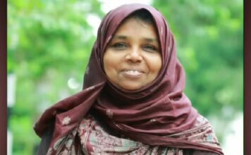 സ്കൂട്ടർ നിയന്ത്രണം വിട്ട് പോസ്റ്റിലിടിച്ചു ; പഞ്ചായത്ത് സ്റ്റാന്ഡിങ് കമ്മിറ്റി ചെയര്പേഴ്സണ് മരിച്ചു