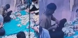 അമ്പാജി ക്ഷേത്രത്തിലെ കാണിക്കപ്പണം എണ്ണുന്നതിനിടെ ലക്ഷങ്ങൾ തട്ടിയെടുക്കാൻ ശ്രമിച്ച സംഭവത്തിന്റെ ദൃശ്യങ്ങൾ പുറത്ത്