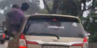 മൂന്നാറിൽ വിനോദസഞ്ചാരികളുടെ ജീവൻമരണക്കളി