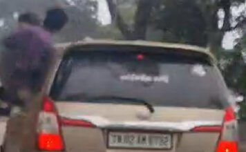 മൂന്നാറിൽ വിനോദസഞ്ചാരികളുടെ ജീവൻമരണക്കളി