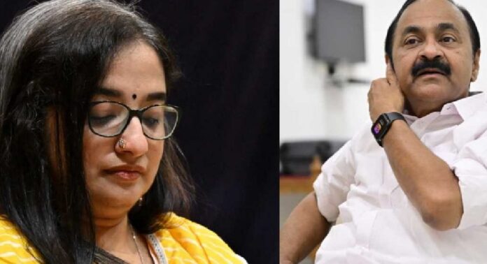 വിഴിഞ്ഞം ചോദ്യങ്ങളിൽ ക്ഷുഭിതനായി മുഖ്യമന്ത്രി വിഡി സതീശൻ വിഴിഞ്ഞം ചോദ്യങ്ങളിൽ ക്ഷുഭിതനായി മുഖ്യമന്ത്രി വിഡി സതീശൻ