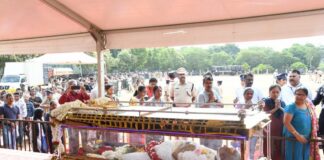ജാനകിയമ്മക്ക് മൈസൂരുവിൽ പൂർണ്ണ ഔദ്യോഗിക ബഹുമതികളോടെ സംസ്കാരം