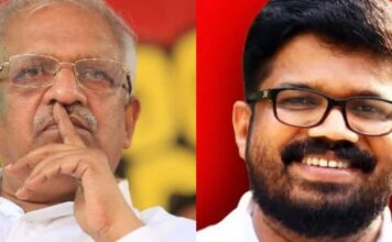 കെ കെ രാഗേഷിന് പിന്തുണയുമായി പി ജയരാജൻ