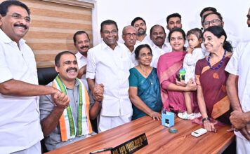 നിയമസഭയിലെ 71 പുതുമുഖങ്ങളിൽ ഒന്നാമൻ അബിൻ വർക്കി : സ്പീക്കർ തിരുവഞ്ചൂർ രാധാകൃഷ്ണൻ