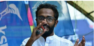 കെഎസ്യു വേഴ്സസ് സർക്കാർ എന്നില്ല ; ഇത് ഞങ്ങളുടെ മുഖ്യമന്ത്രി’ : അലോഷ്യസ് സേവ്യർ