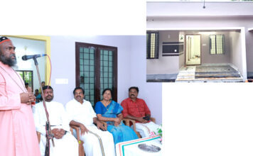 ചിറ്റാർ യുണൈറ്റഡ് ക്രിസ്ത്യൻ ഫെല്ലോഷിപ് (യൂ.സി.എഫ് ) നിര്മ്മിച്ച സ്നേഹ ഭവനം കൈമാറി