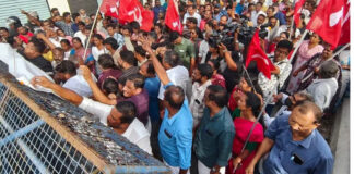 ‘പൊതിച്ചോർ’ പരാമർശം : ജി. സുധാകരനെതിരെ സിപിഎം ; എംഎൽഎ ഓഫീസിലേക്ക് പ്രതിഷേധമാർച്ച്