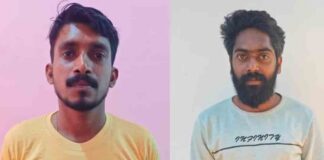 പോലീസ് ഉദ്യോഗസ്ഥനാണെന്ന് തെറ്റദ്ധരിച്ച് യുവാവിനെ പേനാക്കത്തികൊണ്ട് ആക്രമിച്ച് കൊല്ലാൻ ശ്രമിച്ച രണ്ടുപേർ പിടിയിൽ